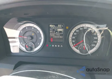 2014 Ram 1500 Big Horn z USA, uszkodzony, nr VIN 1C6RR7GT6ES367221